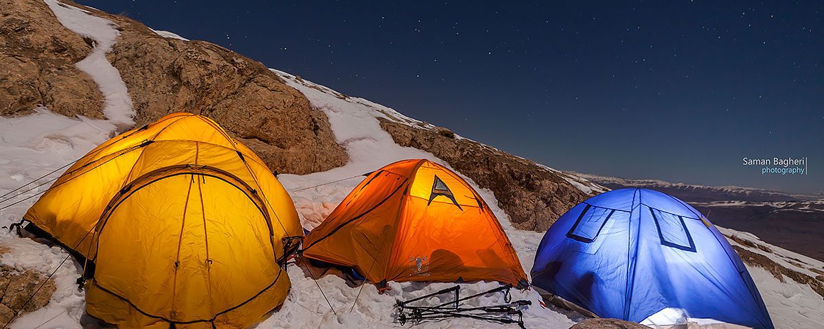 Dena, snow, night, cold, camp, star, tentage دنا اران اصفهان طبیعت چشم انداز سرد برفو کمپ چادر شب ستاره